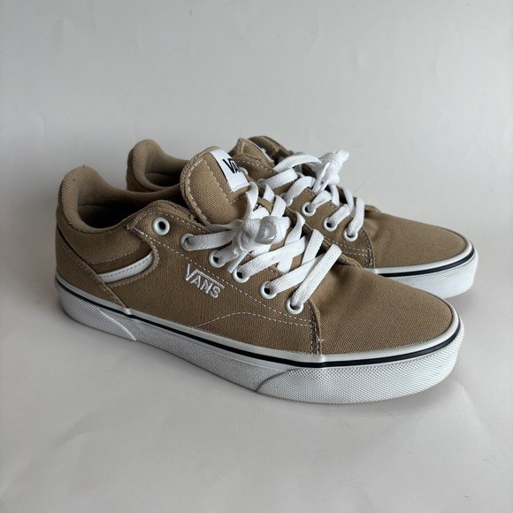 Vans Other - Vans Filmore Tan Canvas Low Top Skate Shoes Sneakers Mens 7